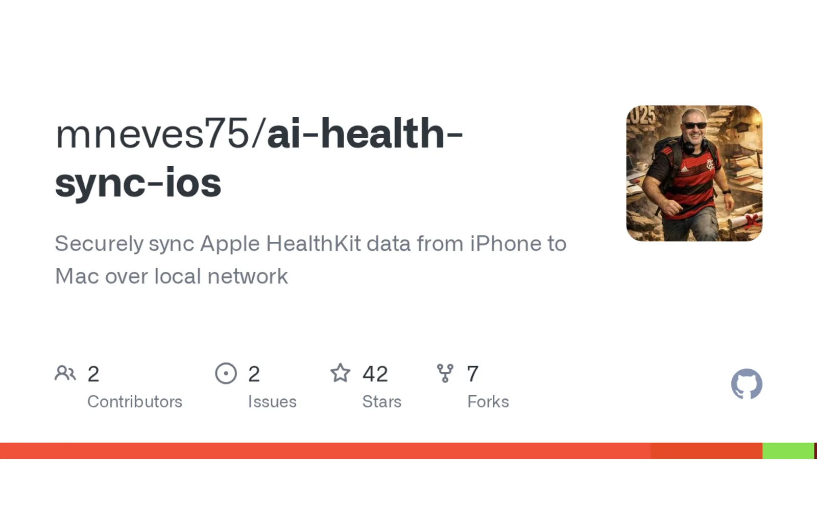 AI Health Sync project interface from the supplied portfolio asset.