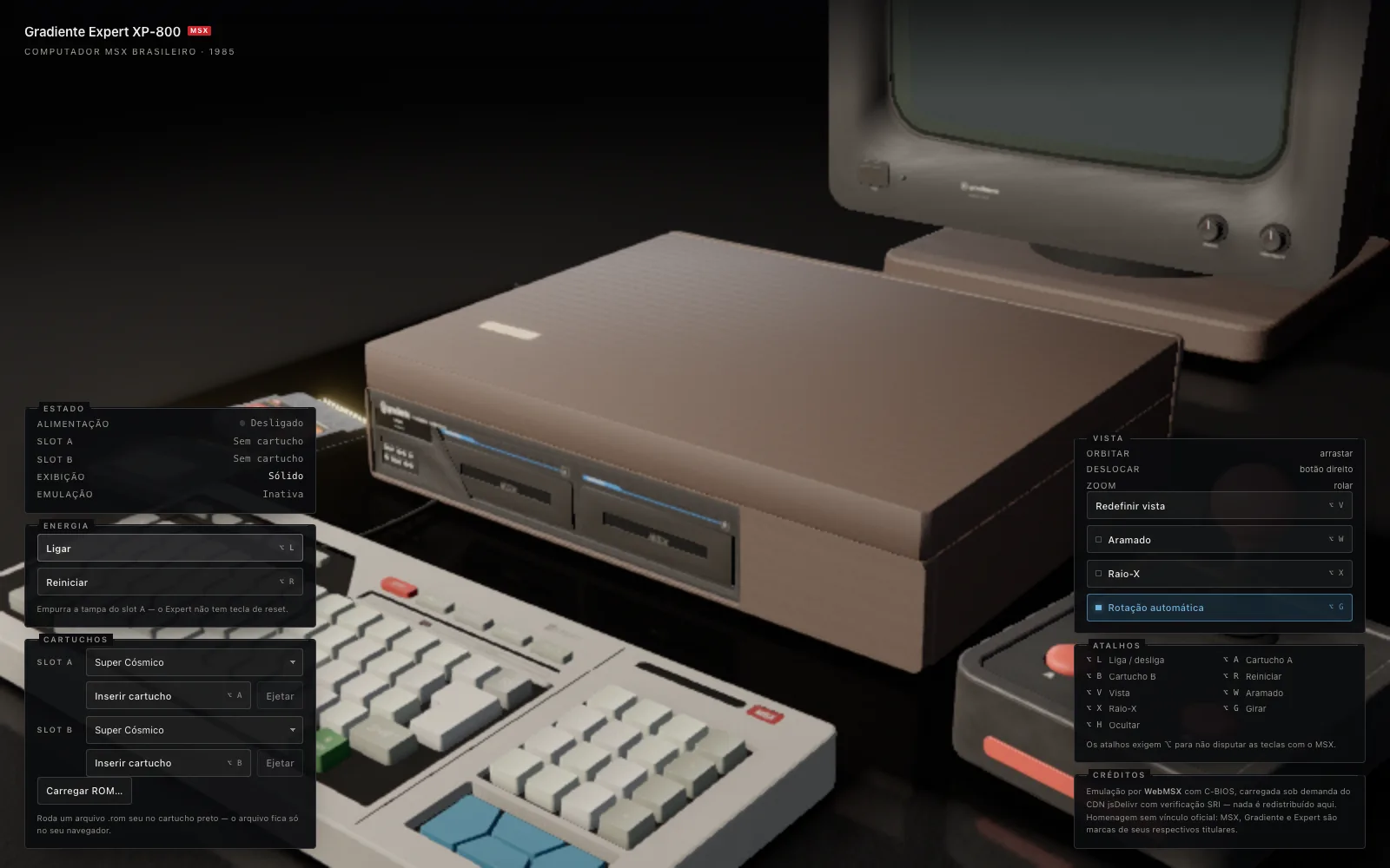 Gradiente Expert XP-800 project visual from the supplied portfolio asset.