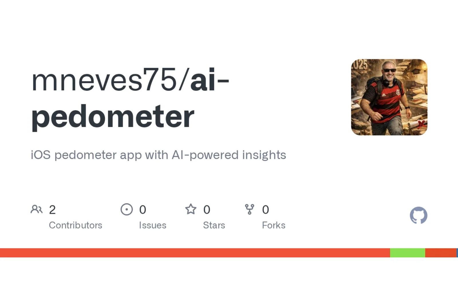 AI Pedometer project preview from the public studio portfolio.